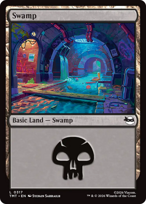 Swamp (#317) | Teenage Mutant Ninja Turtles、Magic: The Gathering、kayou