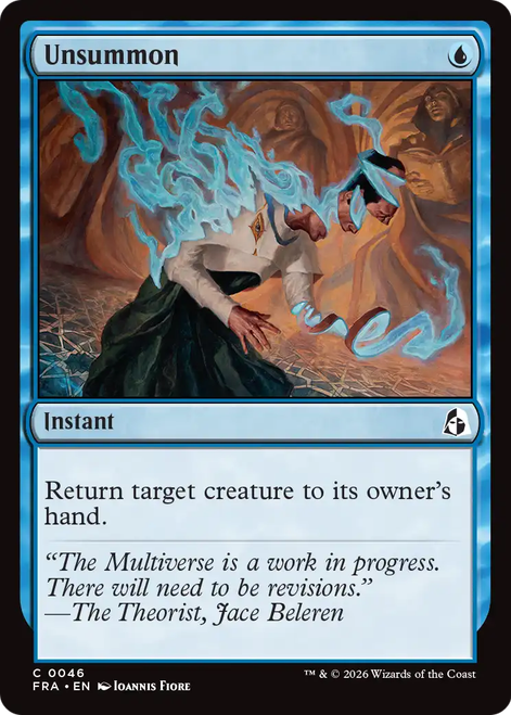 Unsummon | Reality Fracture、Magic: The Gathering、kayou
