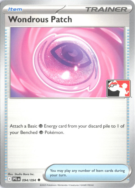 ME Phantasmal Flames 094/094 Wondrous Patch (Prize Pack League Promo Non- Holo)、Pokemon、kayou