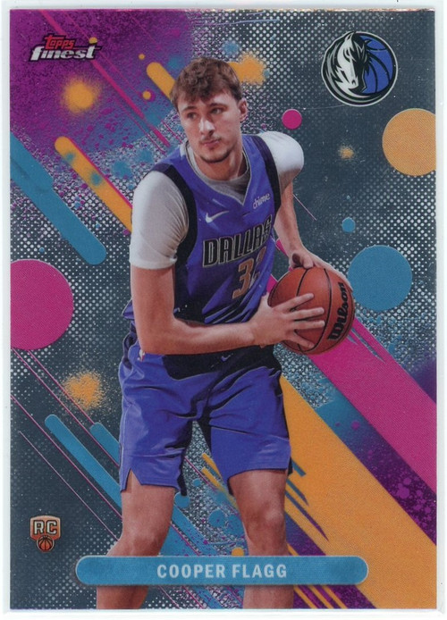 NBA 2025-26 Topps Finest Basketball Cooper Flagg #1 Rookie、ToyWiz、kayou