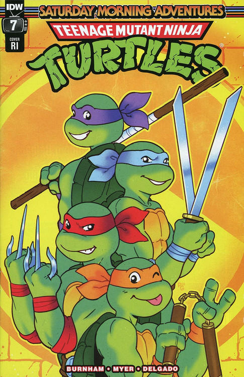 Teenage Mutant Ninja Turtles: Saturday Morning Adventures Continued #7D Comic Book、ToyWiz、kayou