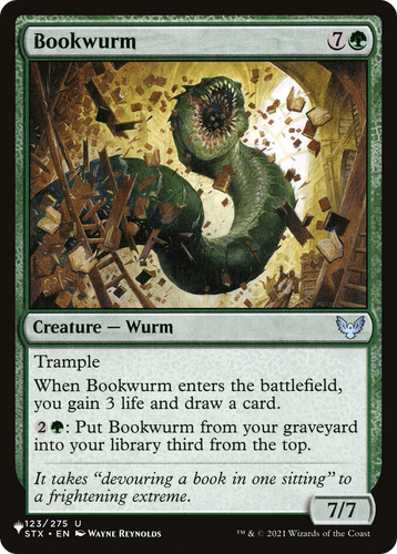 Bookwurm (LIST-123/275) - The List、Wizards of the Coast、kayou