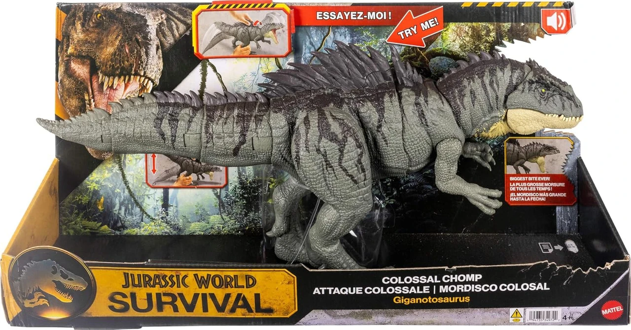 Jurassic World Survival Colossal Chomp Giganotosaurus Action Figure、ToyWiz、kayou