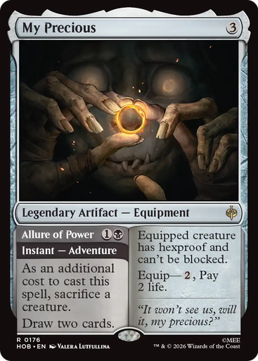 My Precious // Allure of Power (Foil) | The Hobbit、Magic: The Gathering、kayou