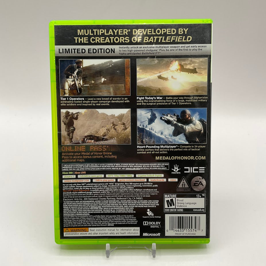 Medal of Honor Xbox 360 Used、Collector Store LLC - VG、kayou