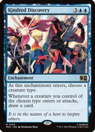 Kindred Discovery (MSC-150) - Commander: Marvel Super Heroes、Wizards of the Coast、kayou