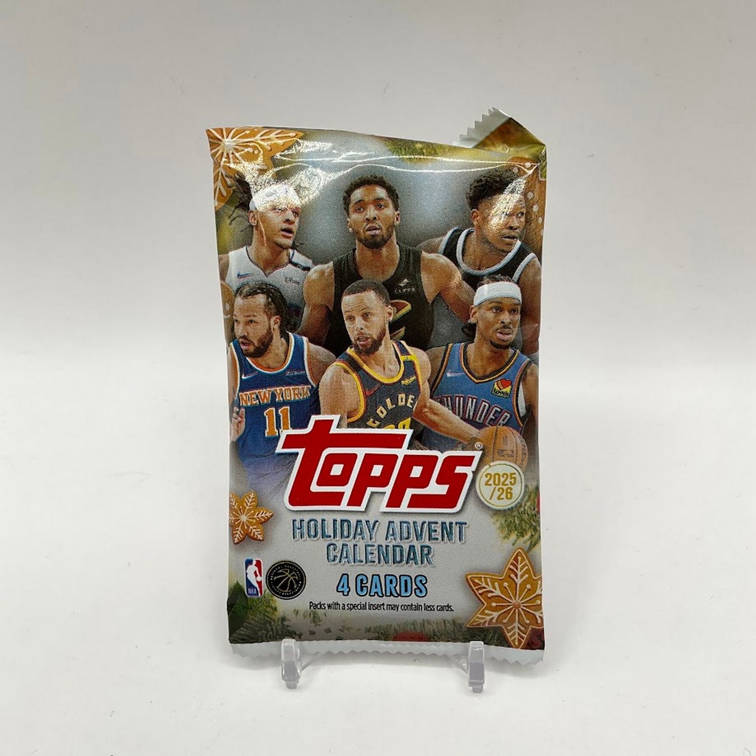 2025-26 Topps Holiday Basketball Countdown Advent Calendar Pack、Topps、kayou