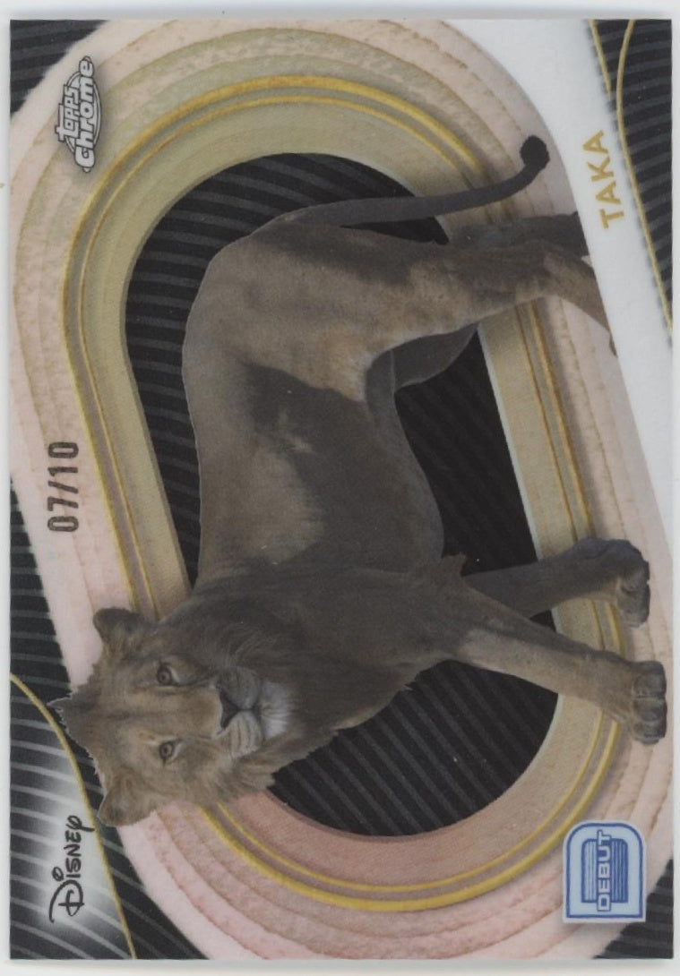 Taka 2025 Topps Chrome Disney Debut Refractor 07/10 #197、Collector Store LLC、kayou