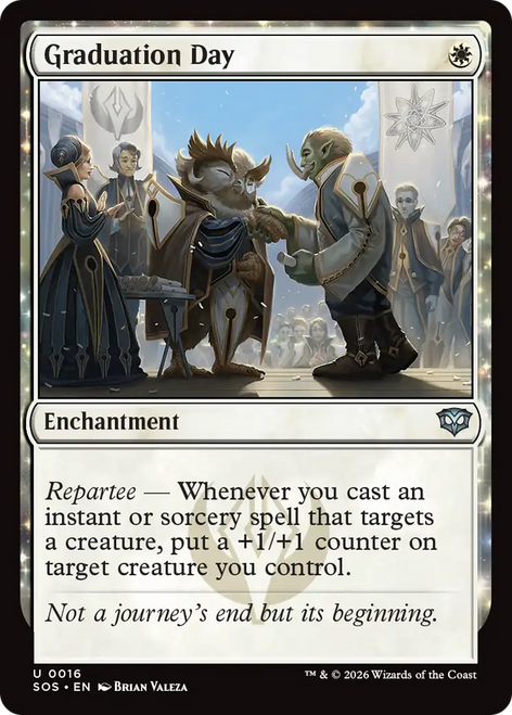 Graduation Day (Foil) | Secrets of Strixhaven、Magic: The Gathering、kayou