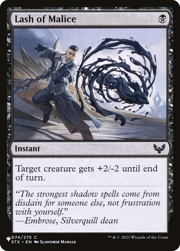 Lash of Malice (LIST-074/275) - The List、Wizards of the Coast、kayou