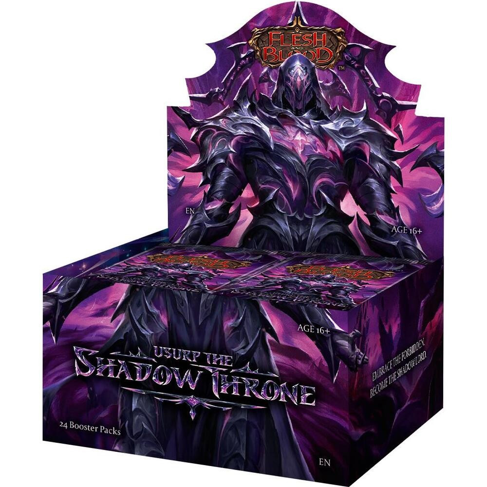 Flesh and Blood Trading Card Game Usurp The Shadow Throne Booster Box 24 Packs (Pre-Order ships November)、ToyWiz、kayou