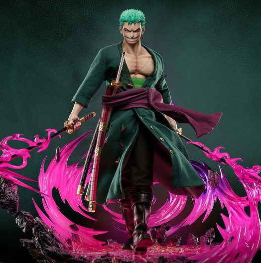 One Piece Roronoa Zoro 1/6 Scale Collectible Figure Deluxe Version (Pre-Order ships April)、ToyWiz、kayou