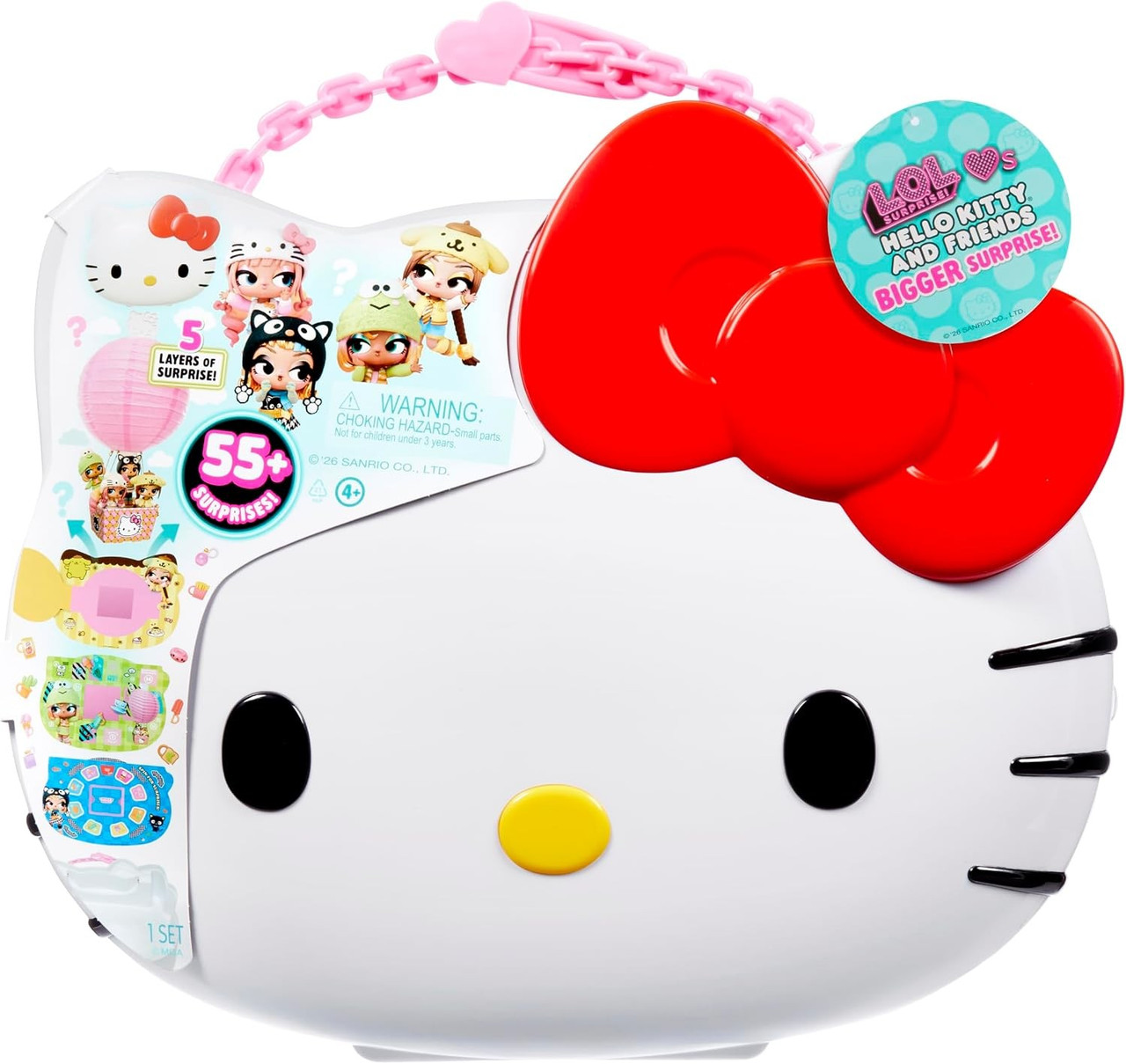 LOL Surprise Loves Hello Kitty and Friends BIGGER Surprise Mystery Pack、ToyWiz、kayou