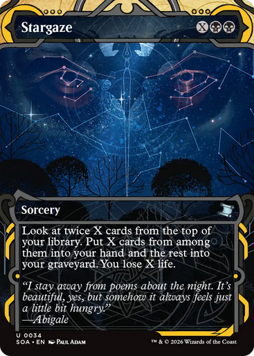 Stargaze (Mystical Archive Foil) | Secrets of Strixhaven Mystical Archive、Magic: The Gathering、kayou