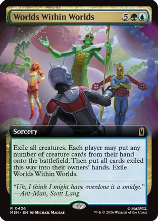Worlds Within Worlds (Extended Art) (MSH-426) - Marvel Super Heroes、Wizards of the Coast、kayou