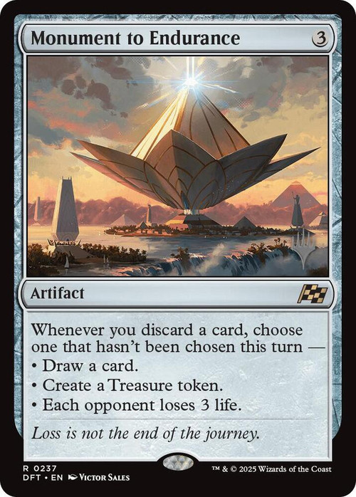 MtG Promo Pack: Aetherdrift Rare Monument to Endurance #237、ToyWiz、kayou