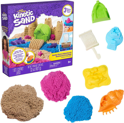 Kinetic Sand Sandy Shore Adventures Playset、ToyWiz、kayou