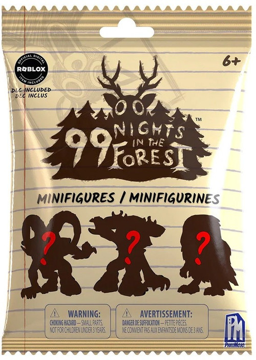 Roblox 99 Nights in the Forest Minifigures Mystery Pack 1 RANDOM Figure & DLC Code、ToyWiz、kayou