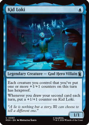 Kid Loki (MSH-063) - Marvel Super Heroes、Wizards of the Coast、kayou