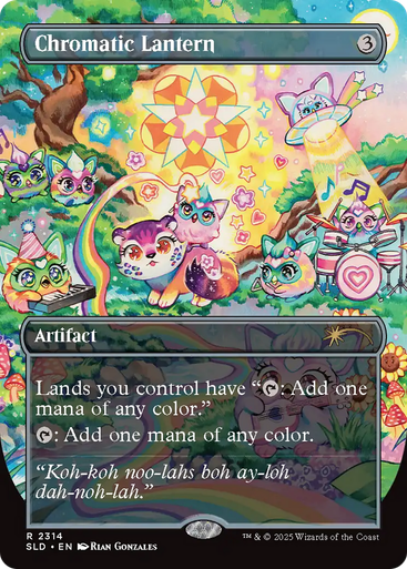 Chromatic Lantern (Secret Lair - Furby: Doo-Ay Noo-Lah) | Secret Lair Drops、Magic: The Gathering、kayou