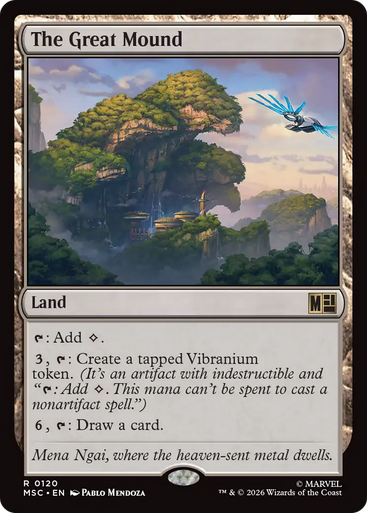 The Great Mound (Surge Foil) | Marvel Super Heroes Commander、Magic: The Gathering、kayou