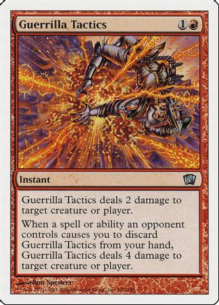 Guerrilla Tactics (8ED-192) - 8th Edition、Wizards of the Coast、kayou