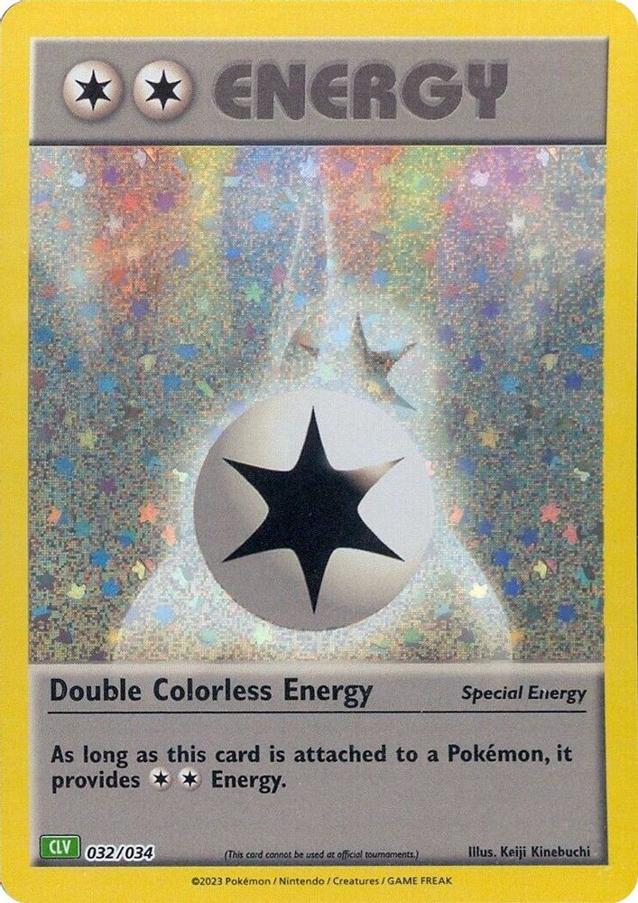 Pokemon Trading Card Game Classic Classic Collection Double Colorless Energy #32 CLV、ToyWiz、kayou