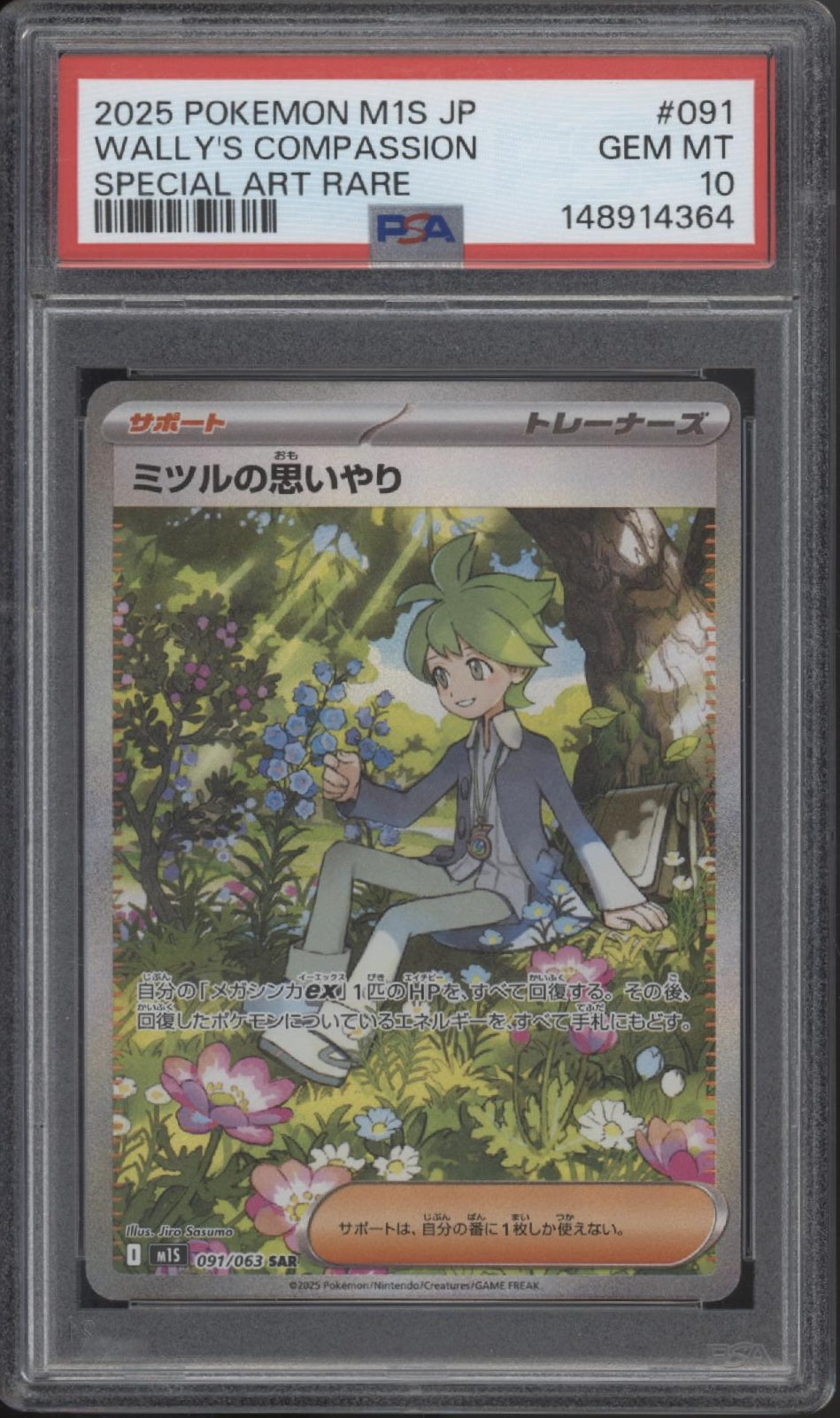Wally's Compassion Pokemon Mega Symphonia Special Art Rare Japanese PSA 10、Collector Store LLC Gaming、kayou