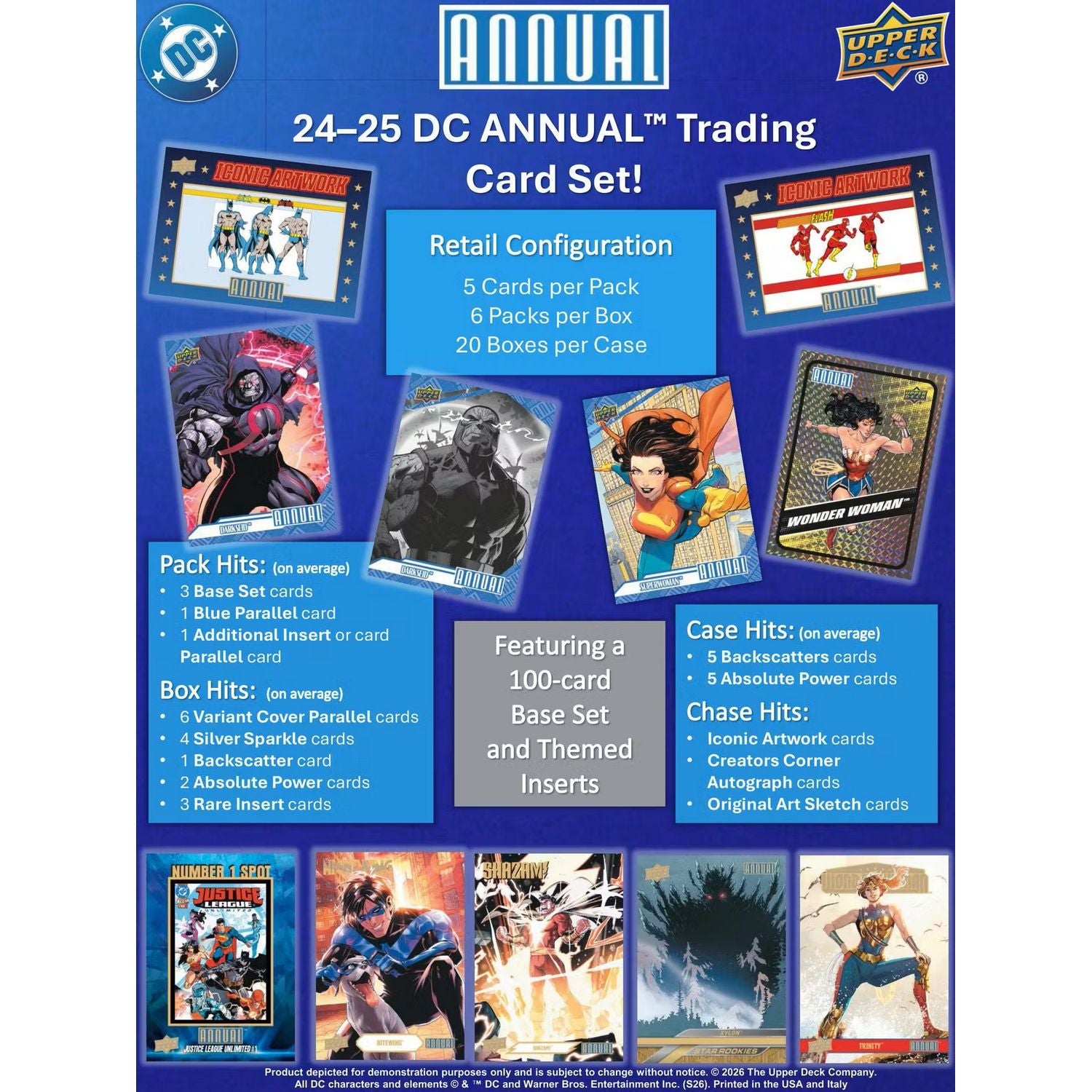2024-25 Upper Deck DC Annual Blaster Box、Upper Deck、kayou
