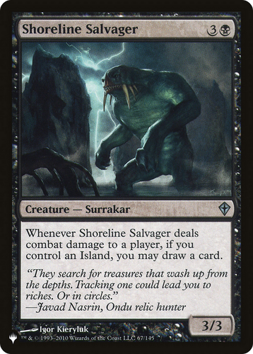 Shoreline Salvager (LIST-67/145) - The List、Wizards of the Coast、kayou