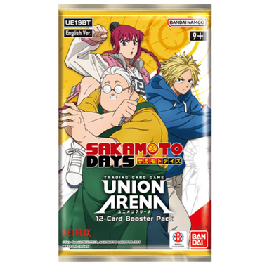 Union Arena TCG: Sakamoto Days UE19BT - Booster Pack、Bandai、kayou