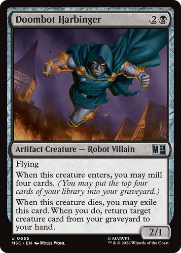 Doombot Harbinger (Foil) | Marvel Super Heroes Commander、Magic: The Gathering、kayou