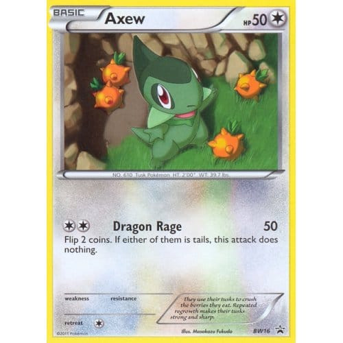 Black & White Promo BW16 Axew、Pokemon、kayou