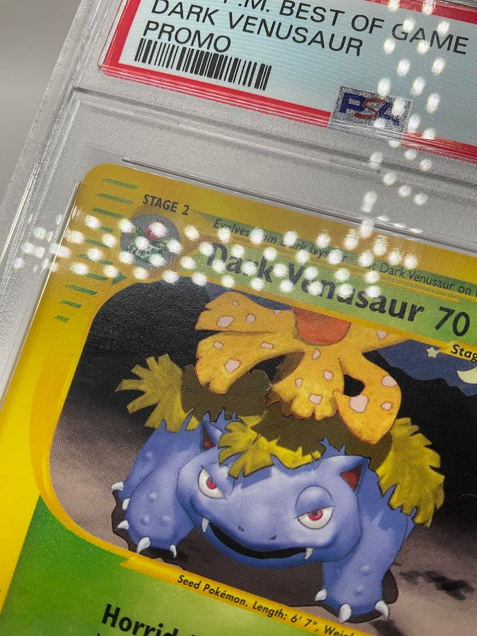 Dark Venusaur Pokemon Best of Game Promo #7 PSA 9、Collector Store LLC Gaming、kayou