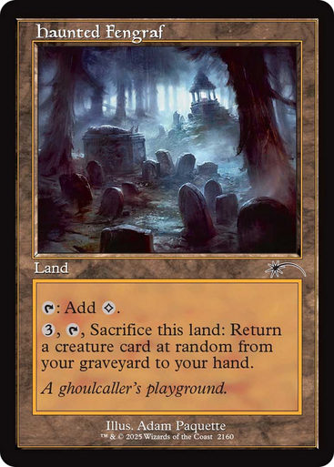 Haunted Fengraf (Secret Lair - Chaos Vault: Dandan) | Secret Lair Drops、Magic: The Gathering、kayou