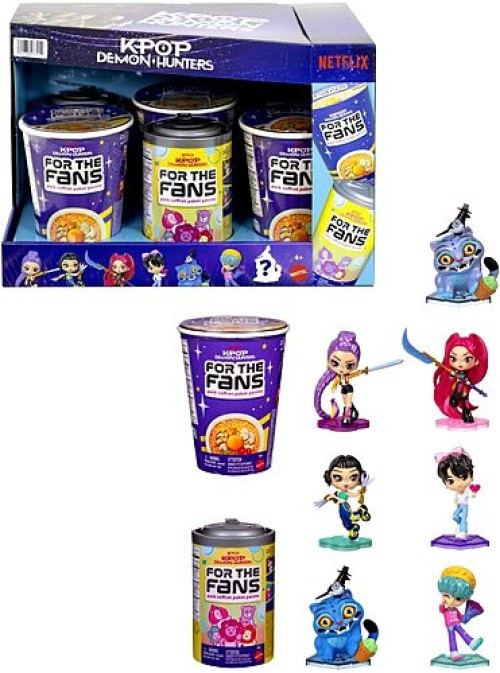 KPop Demon Hunters For the Fans Mini Doll 4.25-Inch Mystery Box 6 Packs、ToyWiz、kayou