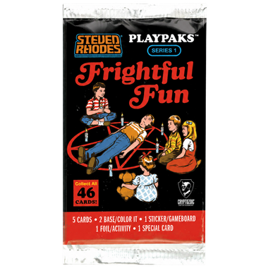 Steven Rhodes Playpaks Series 1: Frightful Fun - Card Pack (PREORDER)、Cryptozoic、kayou