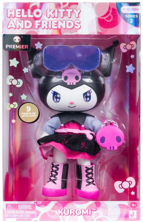 Hello Kitty & Friends Premier Series 2 Kuromi 8-Inch Doll、ToyWiz、kayou