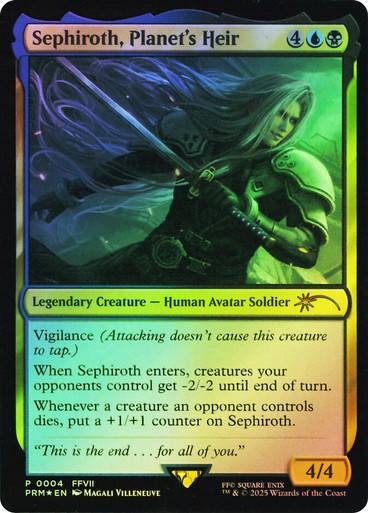 Sephiroth, Planet's Heir、Magic: The Gathering、kayou