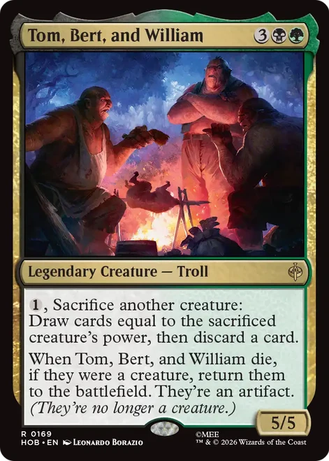 Tom, Bert, and William (Foil) | The Hobbit、Magic: The Gathering、kayou