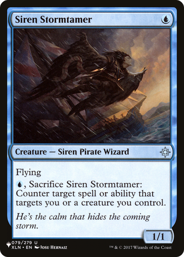 Siren Stormtamer (LIST-079/279) - The List、Wizards of the Coast、kayou