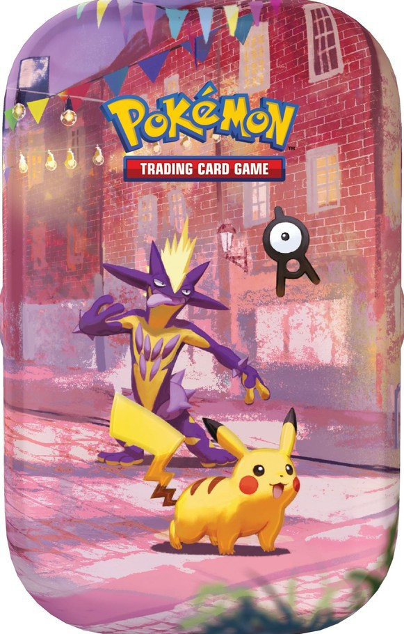 Pokemon 30th Anniversary Celebration Toxtricity & Pikachu Mini Tin 2 Booster Packs, Stickers & Art Card (Pre-Order ships October)、ToyWiz、kayou