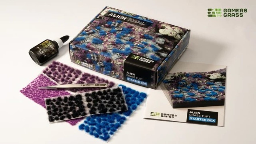 Gamers Grass Tuft Starter Box Alien Grass、ToyWiz、kayou