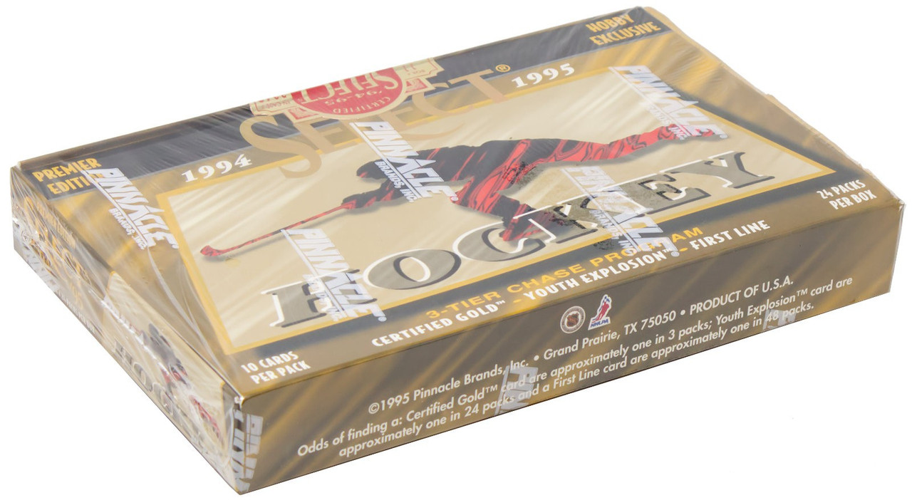 NHL 1994-95 Pinnacle Hockey Trading Card HOBBY Box 36 Packs、ToyWiz、kayou