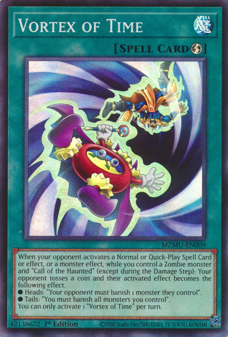 MZMU-EN009 Vortex of Time、Yu-Gi-Oh!、kayou