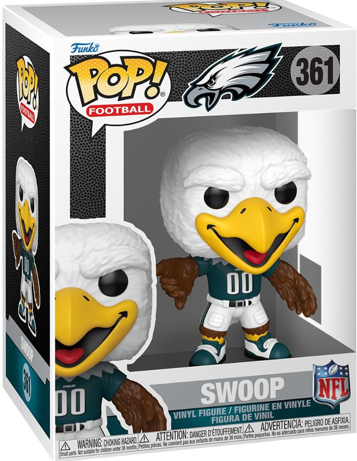 Funko NFL Philadelphia Eagles POP! Football Mascots Swoop Vinyl Figure #361、ToyWiz、kayou