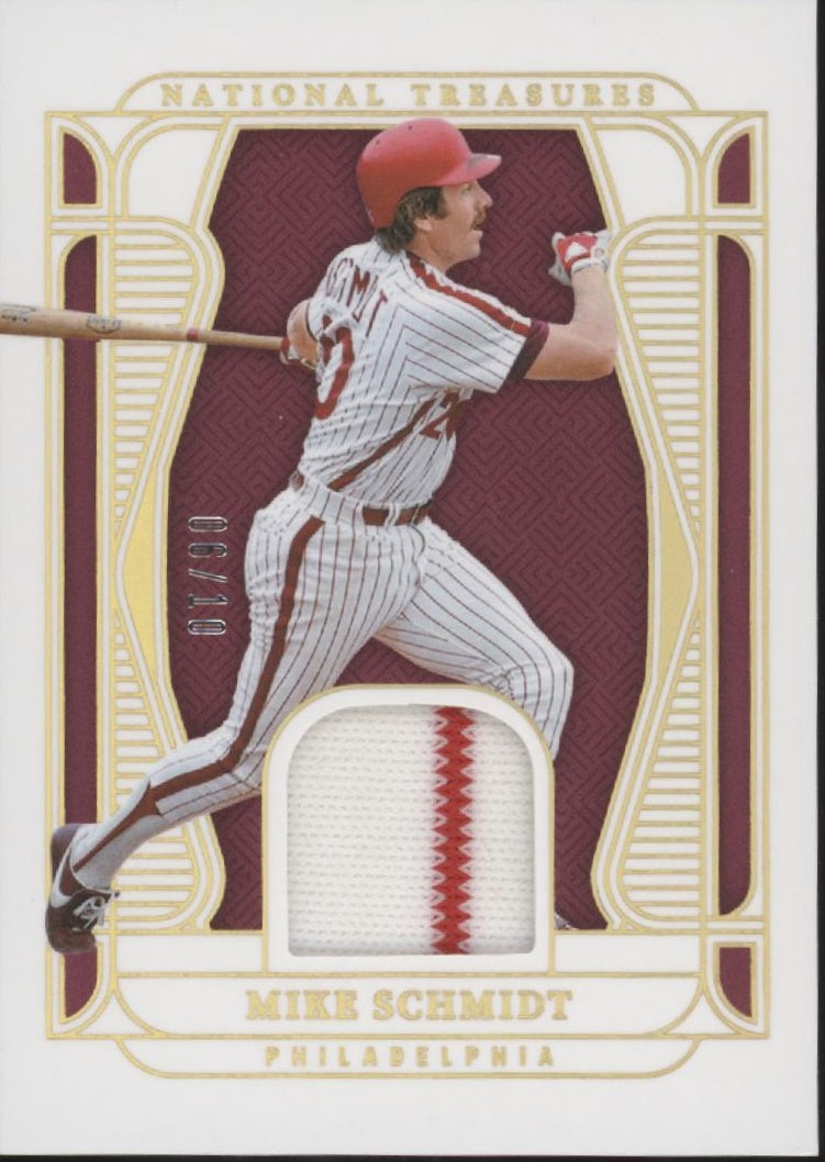 Mike Schmidt 2025 Panini National Treasures Swatch 06/10 #MT-MS、Collector Store LLC、kayou