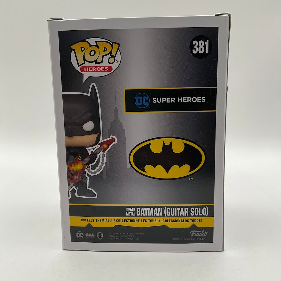 Death Metal Batman (Guitar Solo) Funko Pop! DC #381 PX Previews、Funko、kayou
