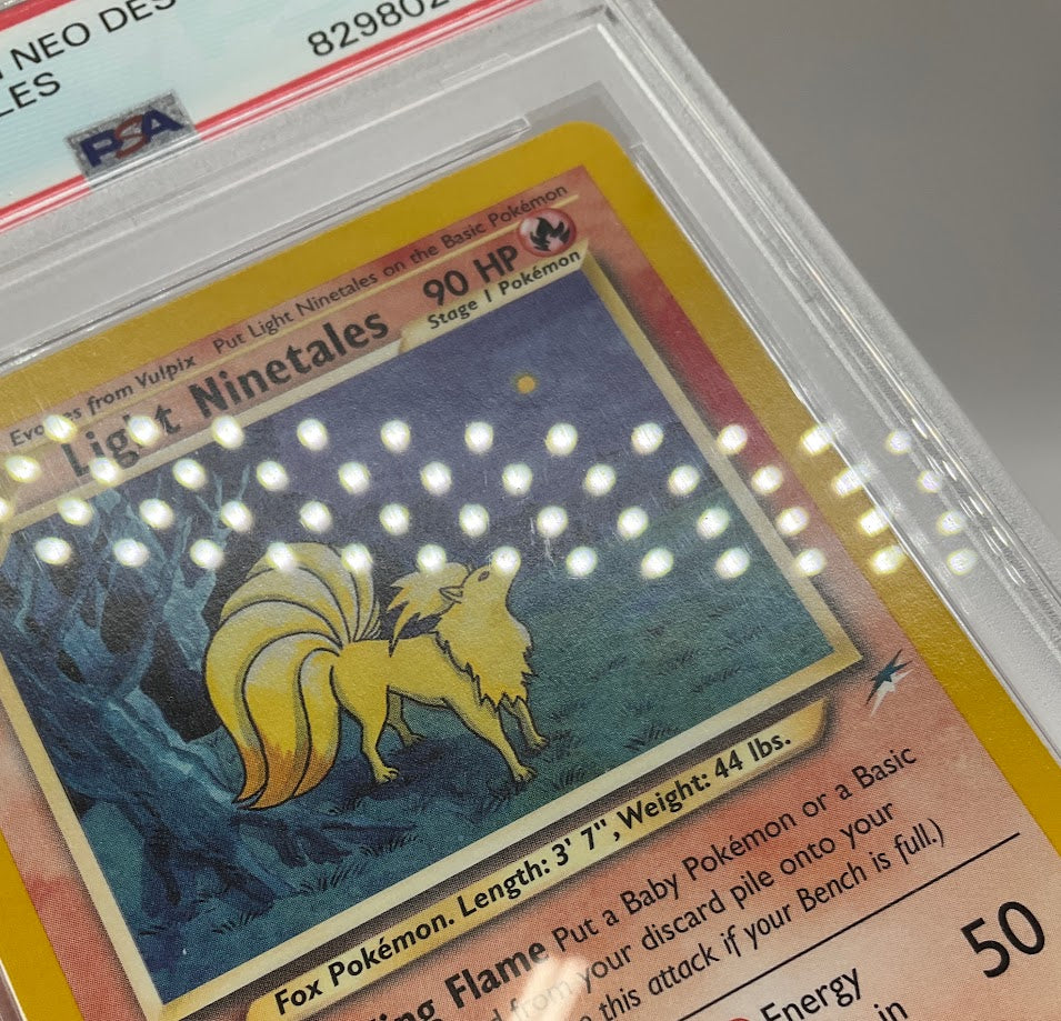 Light Ninetales Pokemon Neo Destiny 1st Edition #50 PSA 9、Collector Store LLC Gaming、kayou