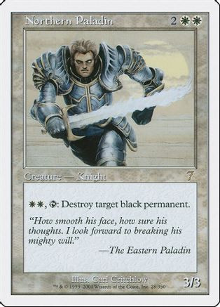 Northern Paladin (7ED-028) - 7th Edition Foil、Wizards of the Coast、kayou